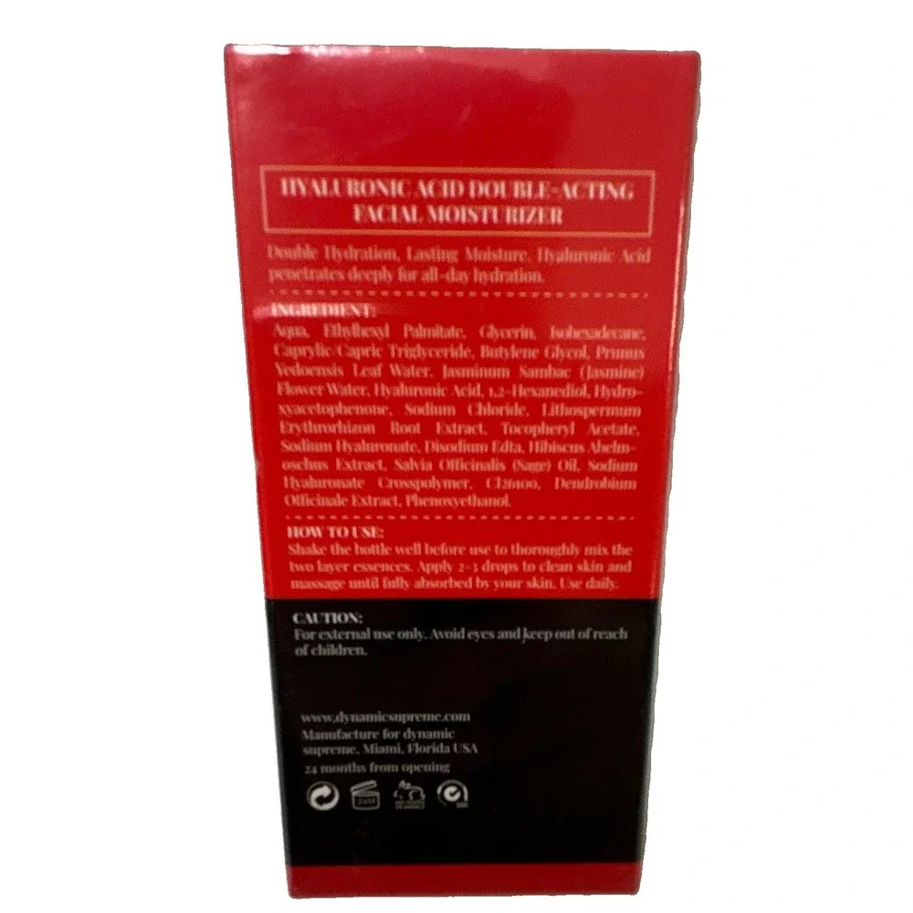 Dynamic Gemstone Hyaluronic Acid Facial Moisturizer Hydrating 1 fl oz MSRP:$495